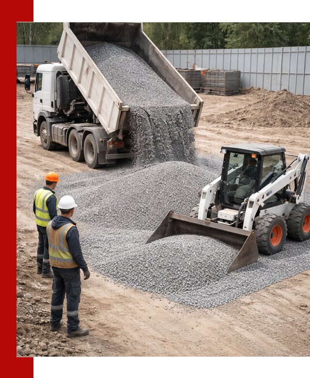 Доставка и продажа гранитного щебня фракции 0-5 в Вятских Поляне