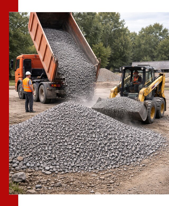 Купить гранитный щебень фракции 5–10 в Вятских Поляне с доставкой