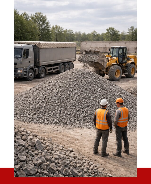 Гранитный щебень фракция 5-20 в Вятских Поляне от 4263 руб | ПРОНЕРУДВтс