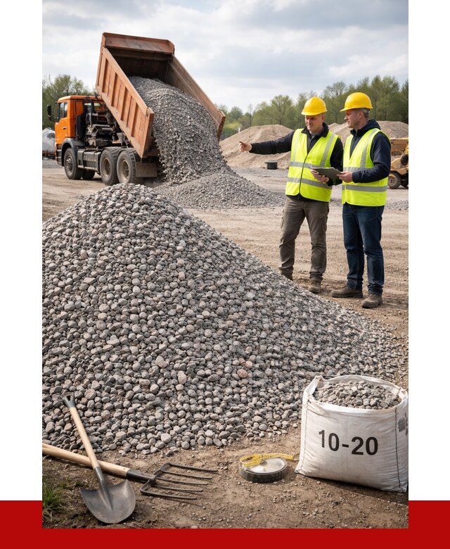 Гранитный щебень фракция 10-20 в Вятских Поляне от 4263 руб.|ПРОНЕРУДВтс