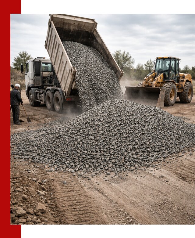 Гранитный щебень фракция 10-20 с доставкой в Вятских Поляне
