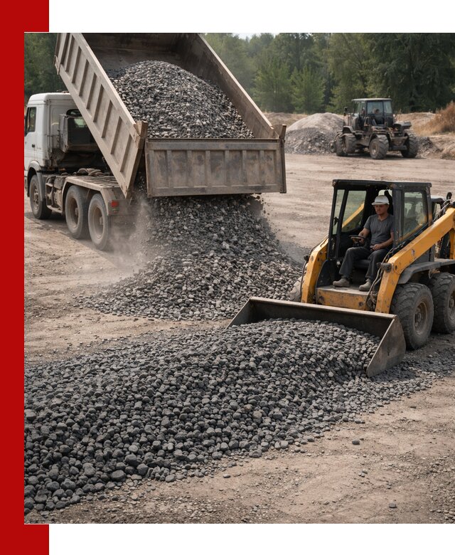 Гранитный щебень фракция 40-70 с доставкой в Вятских Поляне