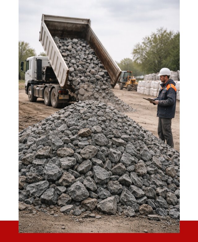 Гранитный щебень фракция 100-200 в Вятских Поляне от 4263 р. ПРОНЕРУДВтс