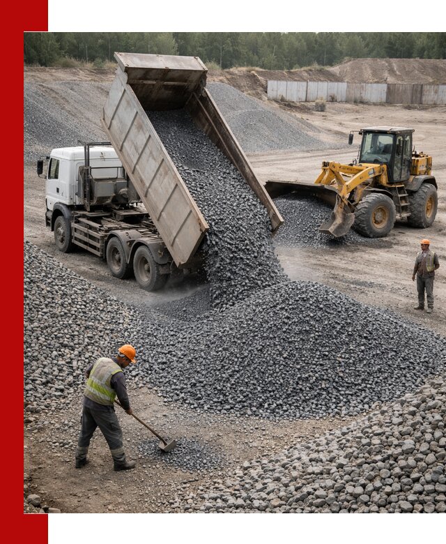 Щебень габбро-диабаз фр. 5-20 с доставкой в Вятских Поляне