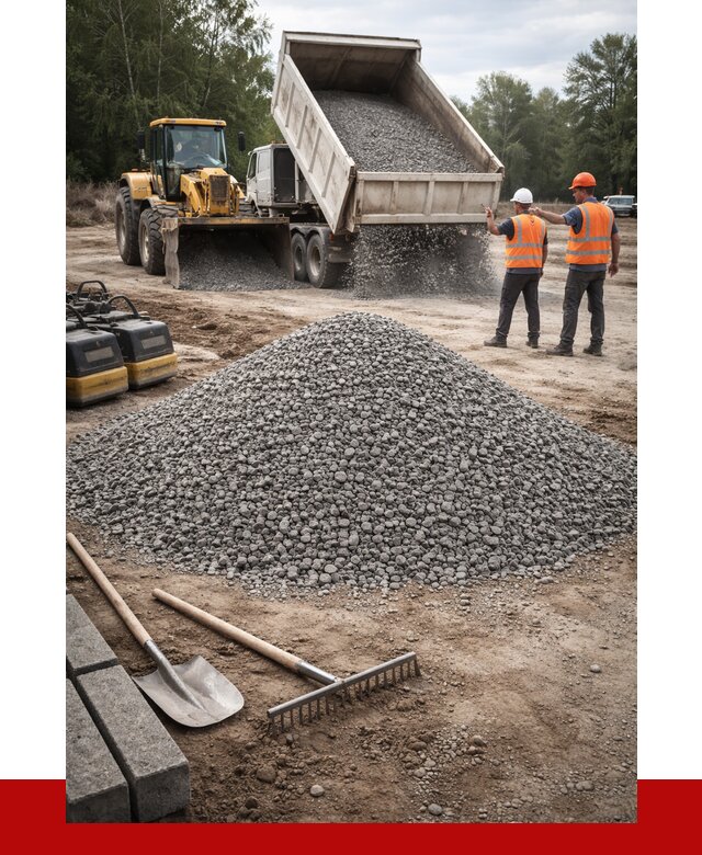 Гравийный щебень купить в Вятских Поляне от 2233 р. ПРОНЕРУДВтс