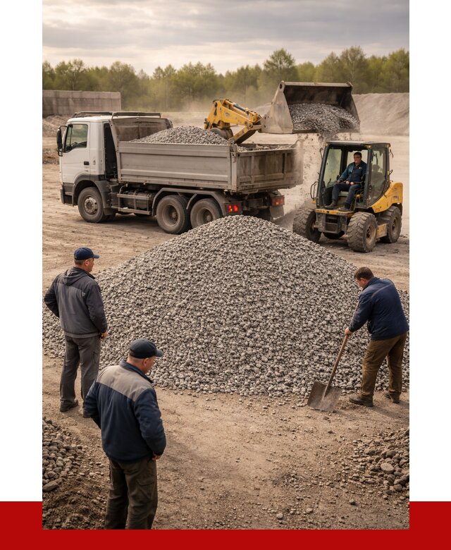 Гравийный щебень фракция 5-20 в Вятских Поляне от 2436 р. ПРОНЕРУДВтс