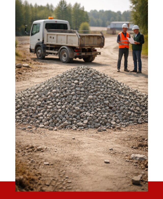 Гравийный щебень фракция 20-40 в Вятских Поляне от 1218 р. | ПРОНЕРУДВтс