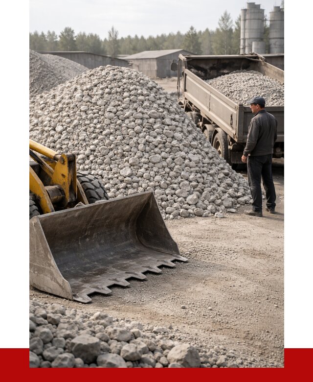 Известняковый щебень фракция 40-70 в Вятских Поляне от 4263 р. | ПРОНЕРУДВтс