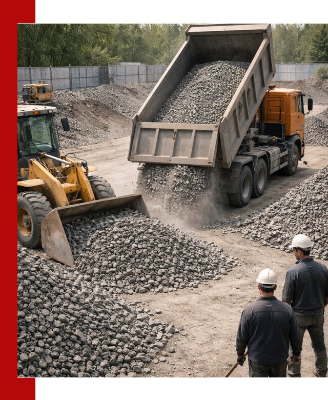 Шлаковый щебень фракция 20-40 доставка и продажа в Вятских Поляне