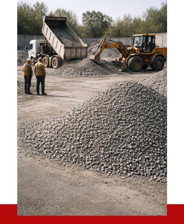 Вторичный щебень фр. 5-20 в Вятских Поляне от 1624 р. - ПРОНЕРУДВтс
