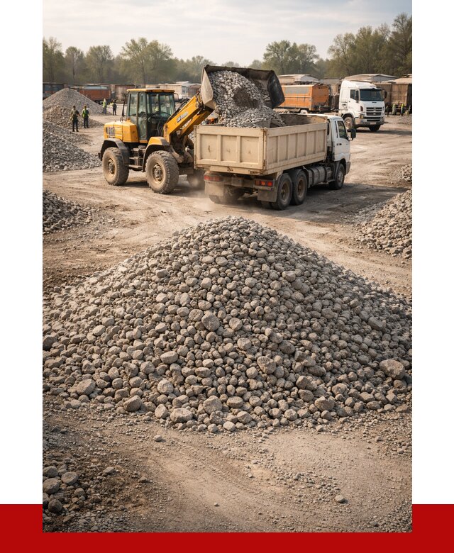 Вторичный щебень фракция 40-70 в Вятских Поляне от 1766 р, ПРОНЕРУДВтс