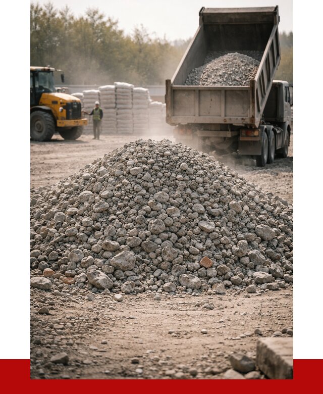 Вторичный щебень фракция 70-150 в Вятских Поляне от 1421 р. | ПРОНЕРУДВтс