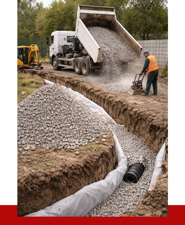 Щебень для дренажа в Вятских Поляне от 1878 р., ПРОНЕРУДВтс доставка