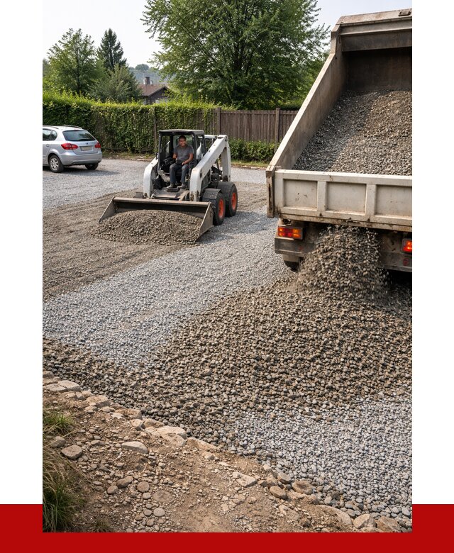 Щебень для парковки в Вятских Поляне с доставкой от 1218 р.| ПРОНЕРУДВтс