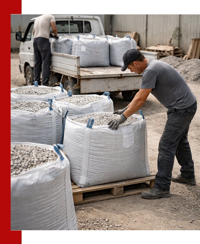 Доставка щебня в мешках по выгодным ценам в Вятских Поляне