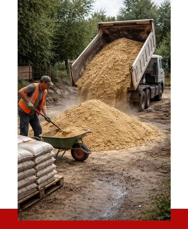 Купить песок с доставкой в Вятских Поляне от 1827 р. | ПРОНЕРУДВтс