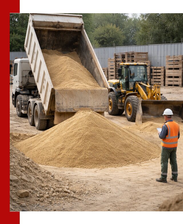 Доставка карьерного мелкозернистого песка в Вятских Поляне