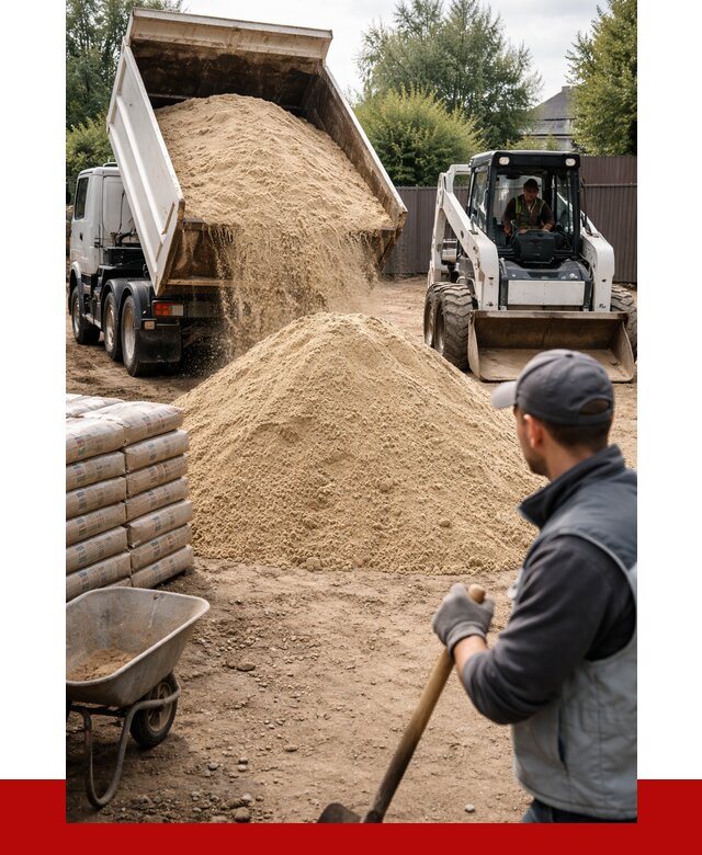 Мытый речной песок с доставкой в Вятских Поляне от 1472 р. | ПРОНЕРУДВтс