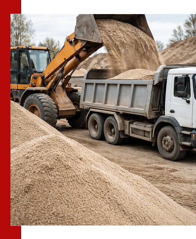 Доставка сеяного песка в Вятских Поляне оптом и в розницу