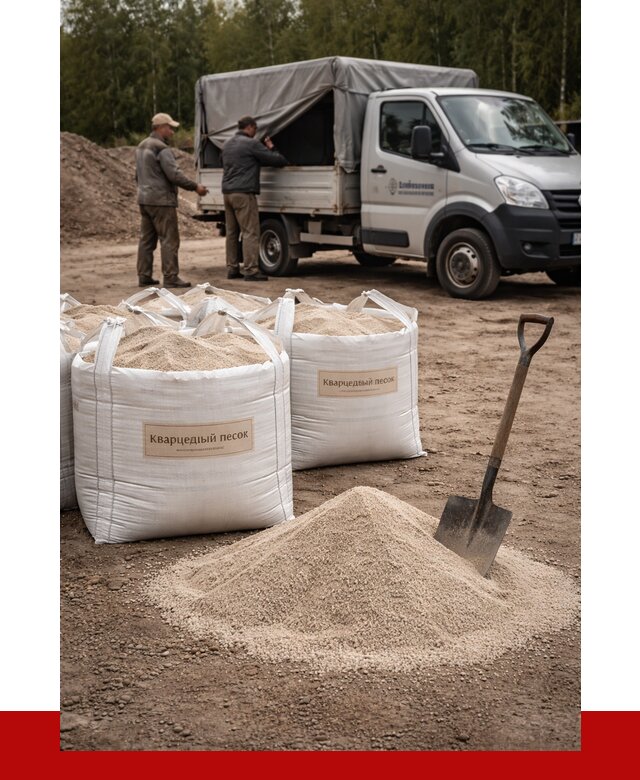 Кварцевый песок для пескоструя в Вятских Поляне от 4568 р. | ПРОНЕРУДВтс