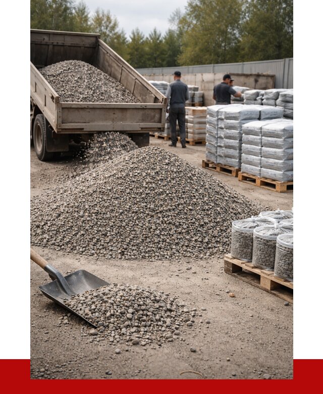 Гравий фракция 5-20 в Вятских Поляне купить от 2335 р. ПРОНЕРУДВтс