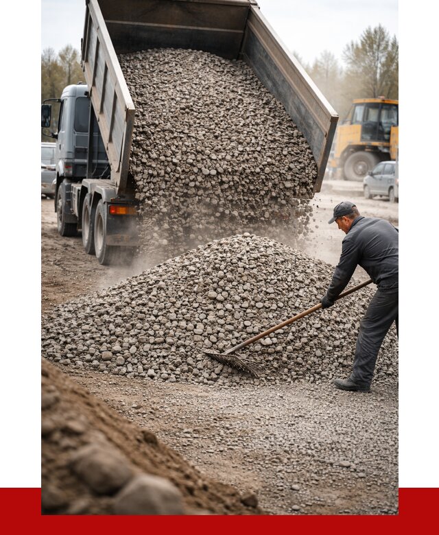 Гравий фракция 20-40 в Вятских Поляне от 2538 р. доставка | ПРОНЕРУДВтс