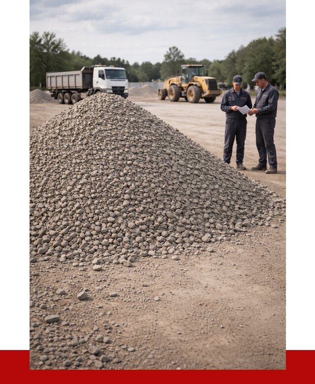 Купить гравий фракция 40-70 в Вятских Поляне от 1218 р. | ПРОНЕРУДВтс