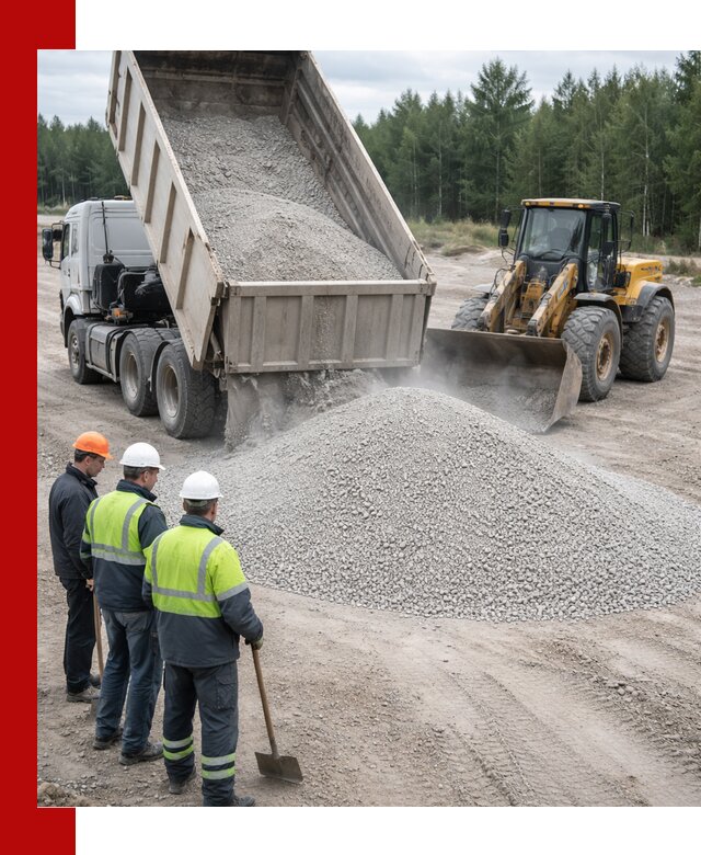 Известняковый отсев 0-5 доставка в Вятских Поляне быстро и выгодно