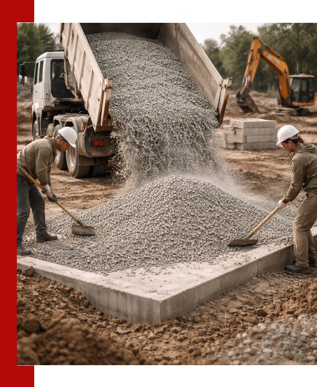 Доставка и продажа отсева для бетона в Вятских Поляне