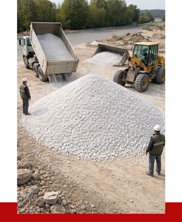 Белая мраморная крошка в Вятских Поляне от 4263 р. с доставкой | ПРОНЕРУДВтс