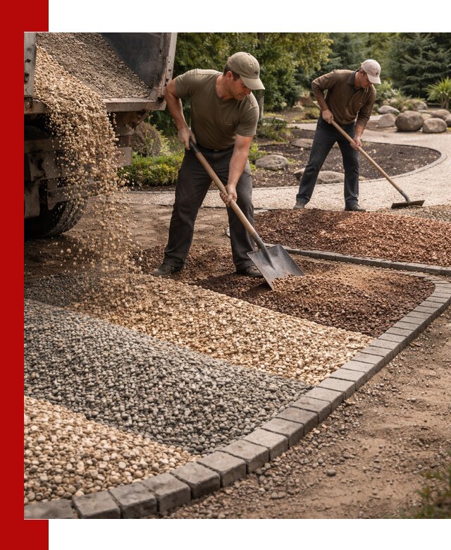 Декоративная крошка для ландшафта в Вятских Поляне — продажа и доставка