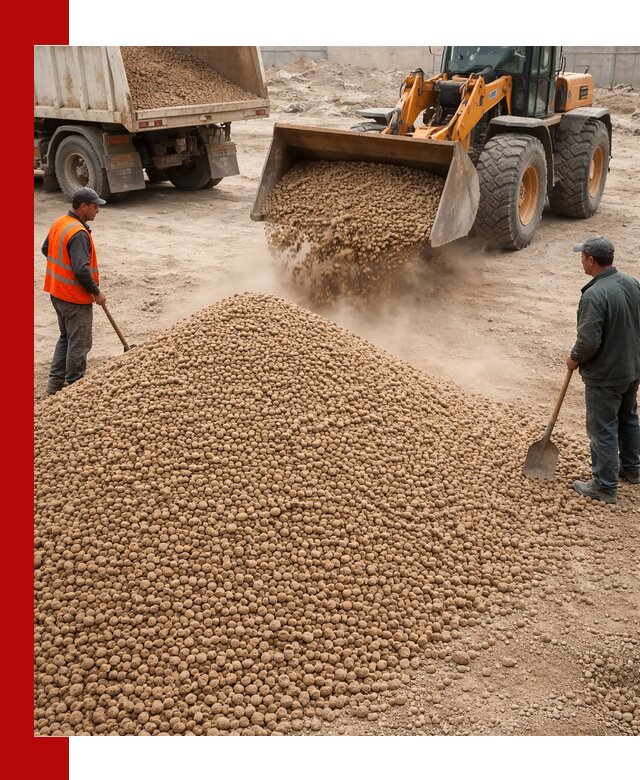 Керамзит фракция 10-20 с доставкой в Вятских Поляне