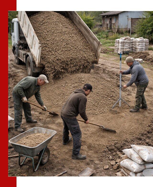 Керамзитовый песок с доставкой в Вятских Поляне оптом и в розницу