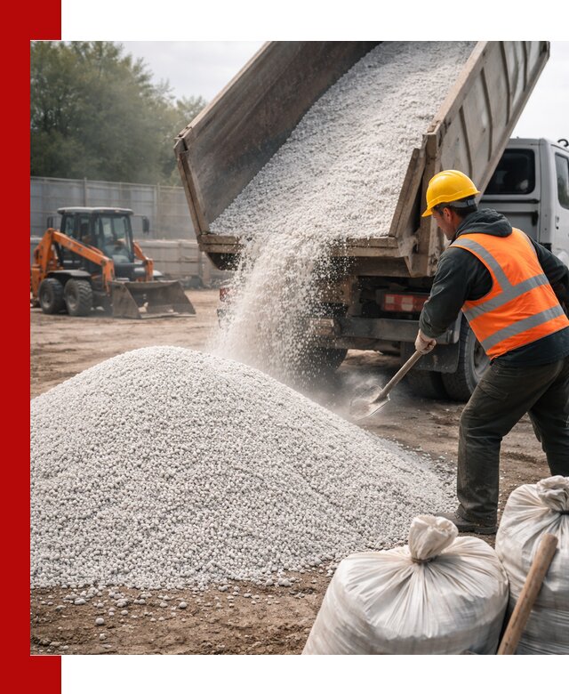 Доставка перлита вспученного в Вятских Поляне оптом и в розницу