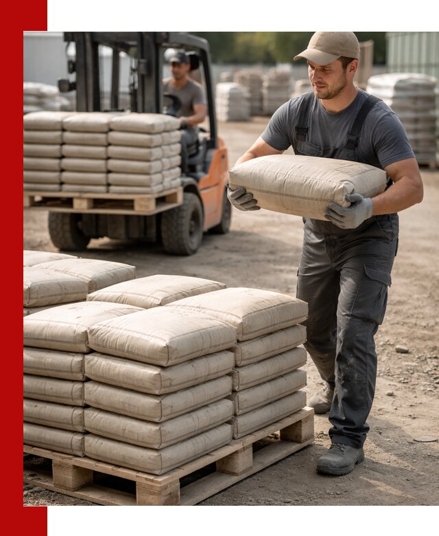 Доставка цемента в мешках оптом и в розницу в Вятских Поляне