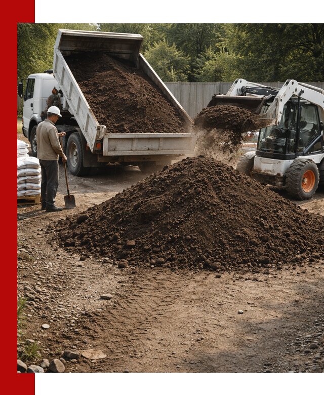 Доставка растительного грунта в Вятских Поляне от производителя оптом и в розницу