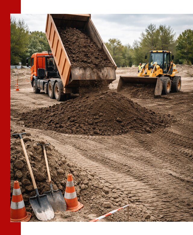 Поставка и доставка планировочного грунта в Вятских Поляне