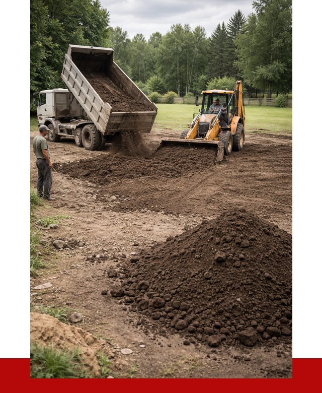 Грунт для выравнивания участка в Вятских Поляне от 1218 р. | ПРОНЕРУДВтс
