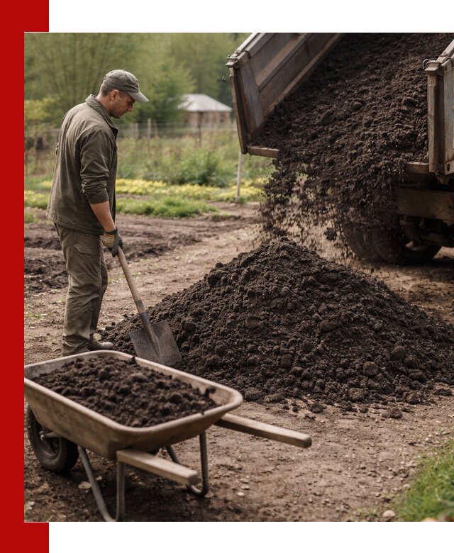 Доставка качественной земли для огорода в Вятских Поляне
