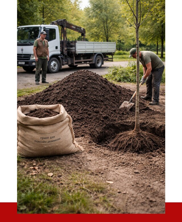 Грунт для посадки деревьев в Вятских Поляне от 1218 р. | ПРОНЕРУДВтс