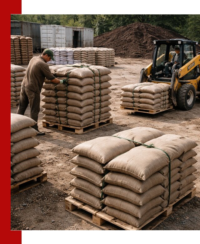 Доставка торфа в мешках по выгодным ценам в Вятских Поляне