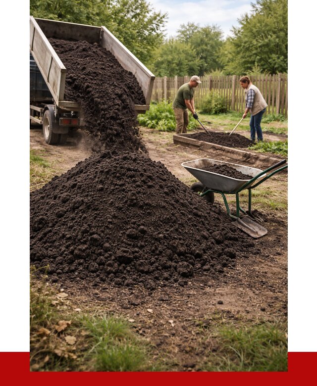 Купить чернозем для огорода в Вятских Поляне от 2538 р. | ПРОНЕРУДВтс