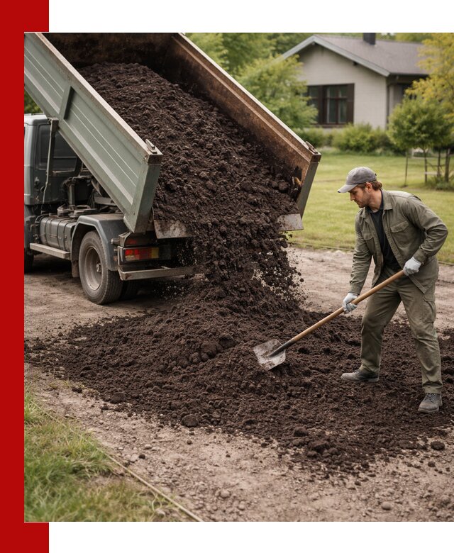 Чернозем для газона с доставкой в Вятских Поляне быстро и качественно