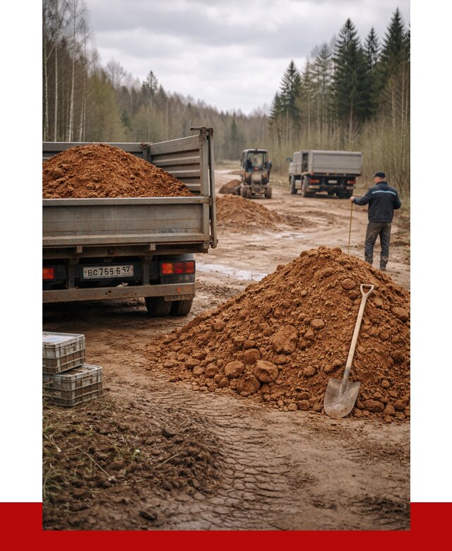 Глина и суглинки в Вятских Поляне от 4568 р. за куб | ПРОНЕРУДВтс