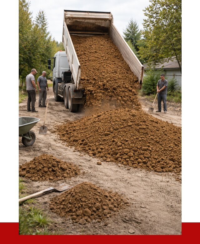 Купить суглинок с доставкой в Вятских Поляне от 2538 р. за куб | ПРОНЕРУДВтс