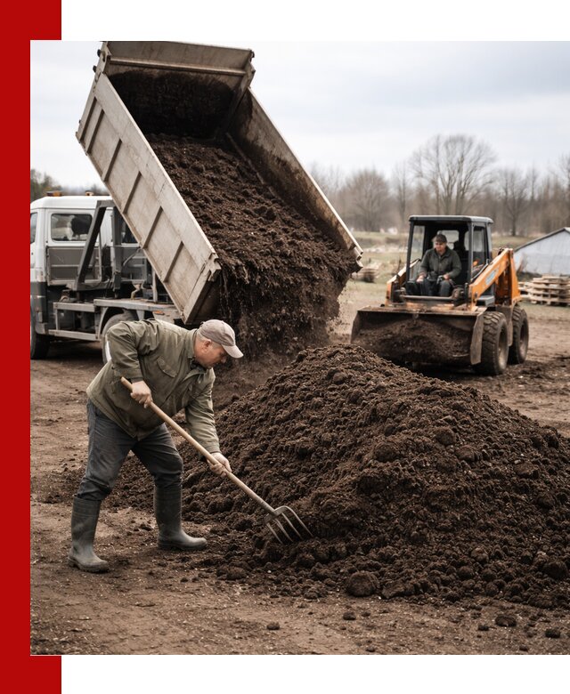 Доставка и продажа перегноя в Вятских Поляне быстро и дешево