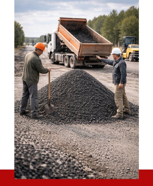 Купить асфальтовую крошку для дорог в Вятских Поляне от 4263 р. | ПРОНЕРУДВтс