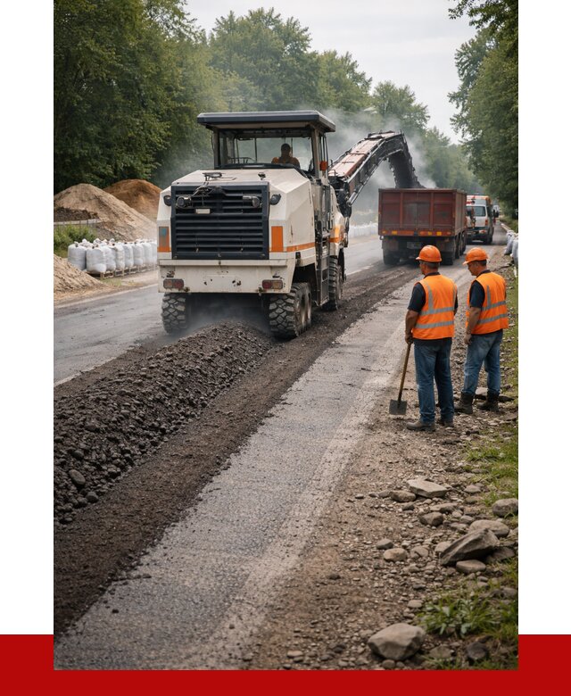Фрезерованный асфальт в Вятских Поляне от 2233 р./куб. | ПРОНЕРУДВтс