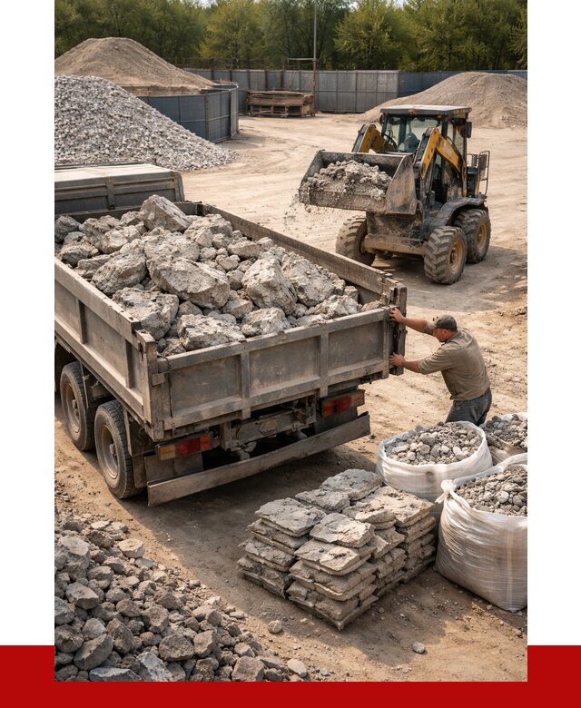 Купить бой бетона с доставкой в Вятских Поляне от 4872 р. | ПРОНЕРУДВтс