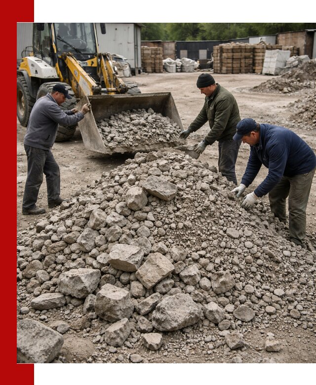 Демонтаж и вывоз бой бетона в Вятских Поляне